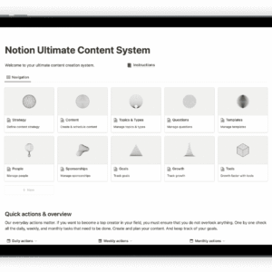 Ultimate Content System