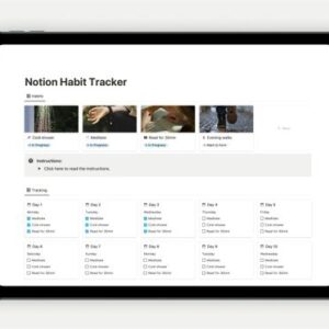 Notion Habit Tracker