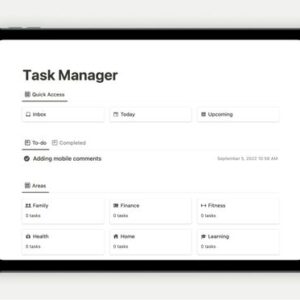 Notion Task Manager